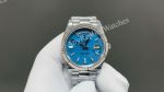 8+ Factory Rolex Daydate 40mm Fluted Bezel 3255 Movement Baguette Blue/Beige Face Watch